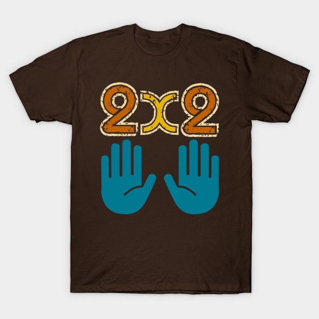 2x2 The Hands of Blue Firefly T-Shirt by SimonBreeze